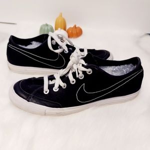 Vintage Nike Black,White Canvas Men's Sneakers